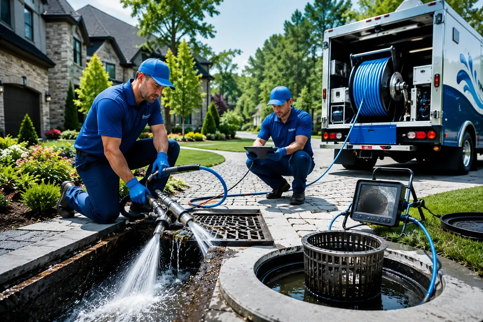 Local outdoor drain cleaning professionals in Lissie, TX