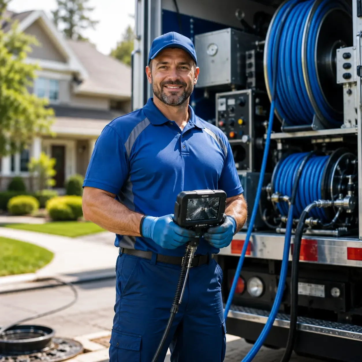 Local outdoor drain cleaning specialists in Lissie, TX
